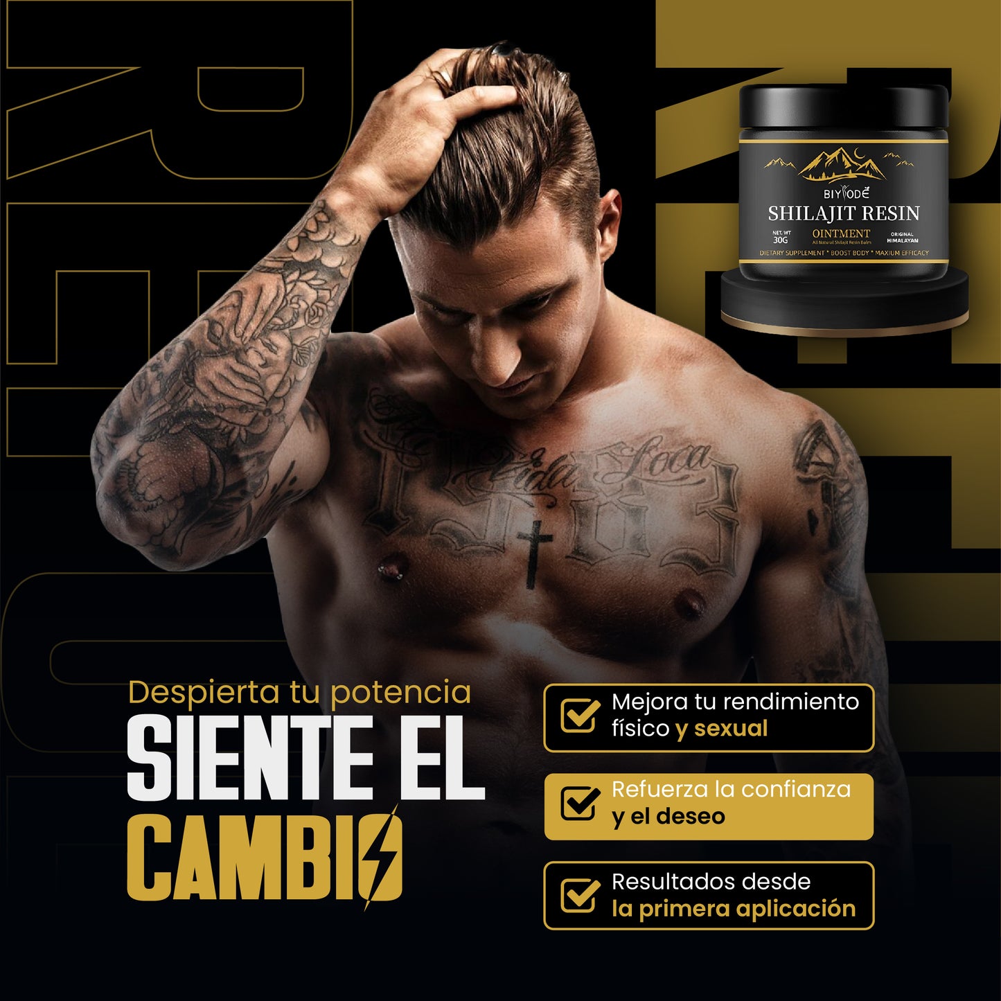 Shilajit - Energía y Potencia Sexual Natural