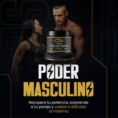 Shilajit - Energía y Potencia Sexual Natural